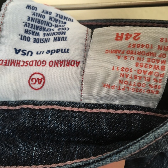 AG | The Capri Medium Wash Distressed Jeans | 24R - Picture 2 of 7